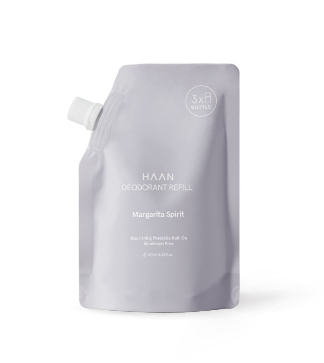 Haan Deodorant Refill Margarita Spirit Nourishing Prebiotic, Ανταλλακτικό Αποσμητικό 120ml