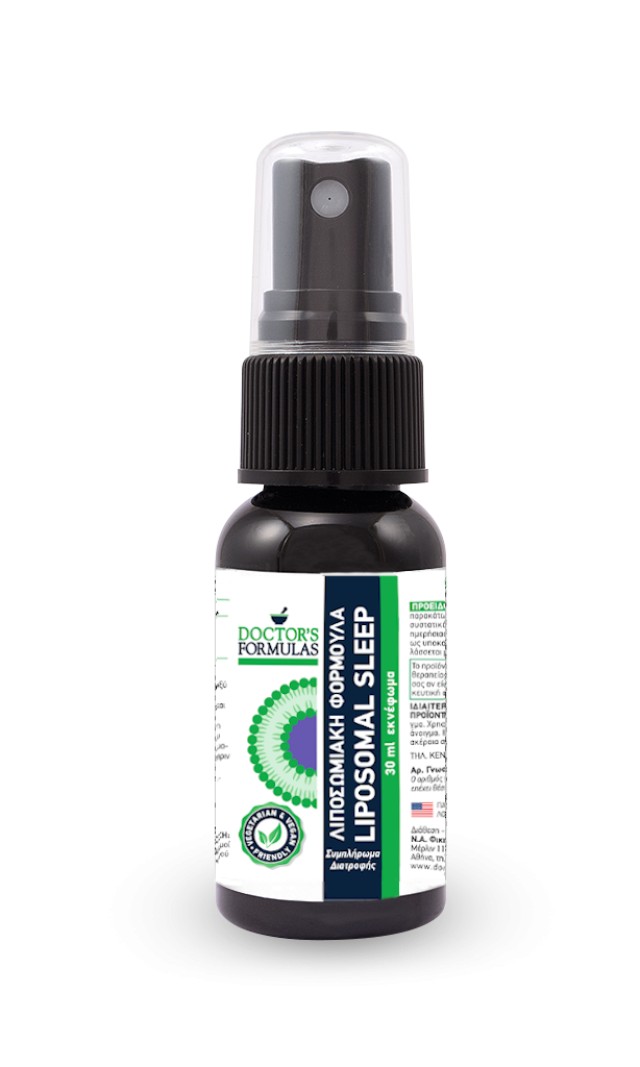 Doctors Formulas Liposomal Sleep Συμπλήρωμα Διατροφής, Λιποσωμιακή Φορμουλα, 24ml Υγρό για Ψεκασμούς (spray)
