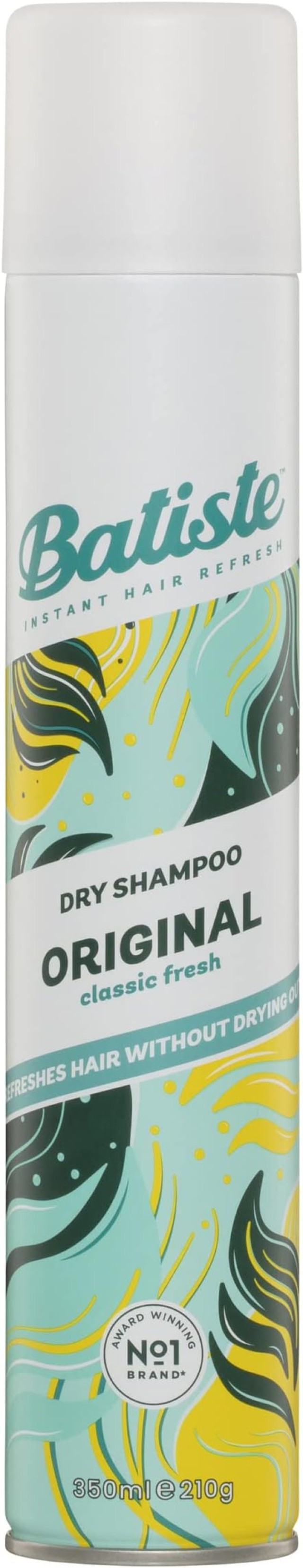Batiste Batiste Original Ξηρό Σαμπουάν Όγκου & Διατήρησης Χρώματος για Όλους τους Τύπους Μαλλιών 350ml
