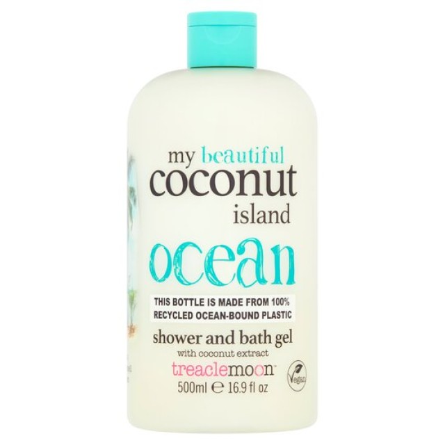Treaclemoon my Beautiful Coconut Island Ocean, Shower & Bath Gel, Αφρόλουτρο 500ml