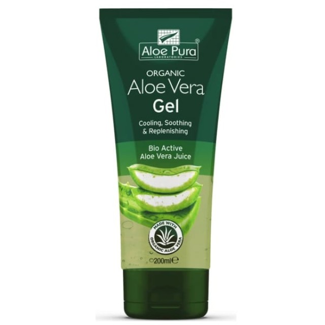 Optima Organic Aloe Vera Gel με Αλόη Βέρα για Περιποίηση του Δέρματος 200ml