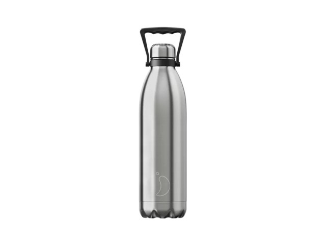 Chillys Bottle Original Μπουκάλι Θερμός Silver 1.8lt