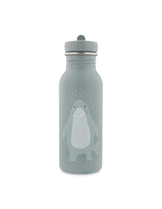 Trixie Water Drinking Bottle, Mr Shark Grey 500ml