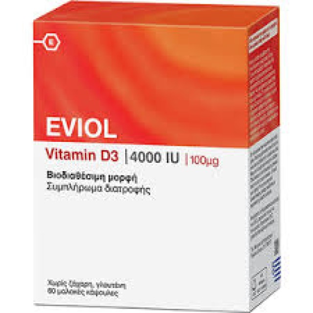 Eviol D3 4000 60soft caps