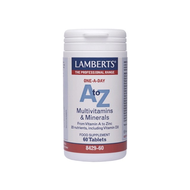 Lamberts AtoZ Multivitamin, Πολυβιταμίνη 60 Tabs