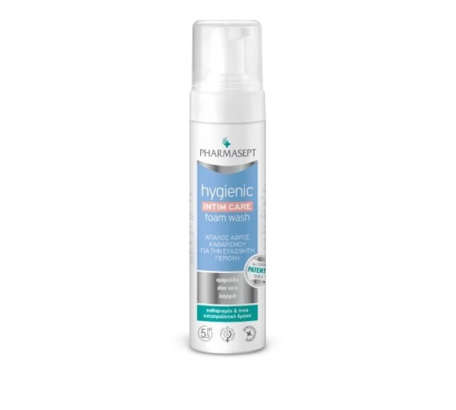 Pharmasept Hygienic Foam Wash, Απαλός Αφρός Καθαρισμού για την Ευαίσθητη Περιοχή 200ml