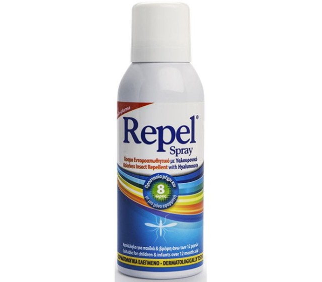 Repel spray, Άοσμο Εντομοαπωθητικό 100ml 