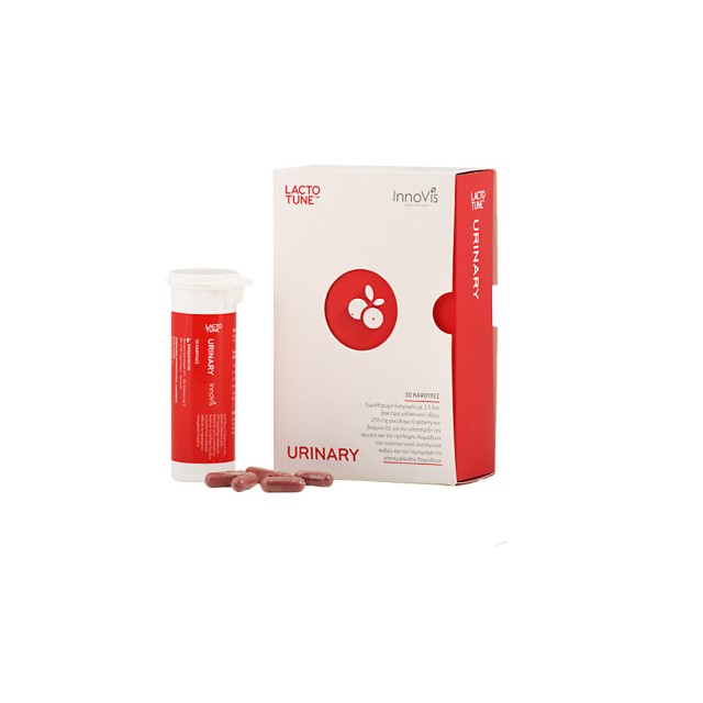 Lactotune Urinary Προβιοτικά για την Πρόληψη & Αντιμετώπιση των Συμπτωμάτων από Ουρολοιμώξεις, 30 Κάψουλες