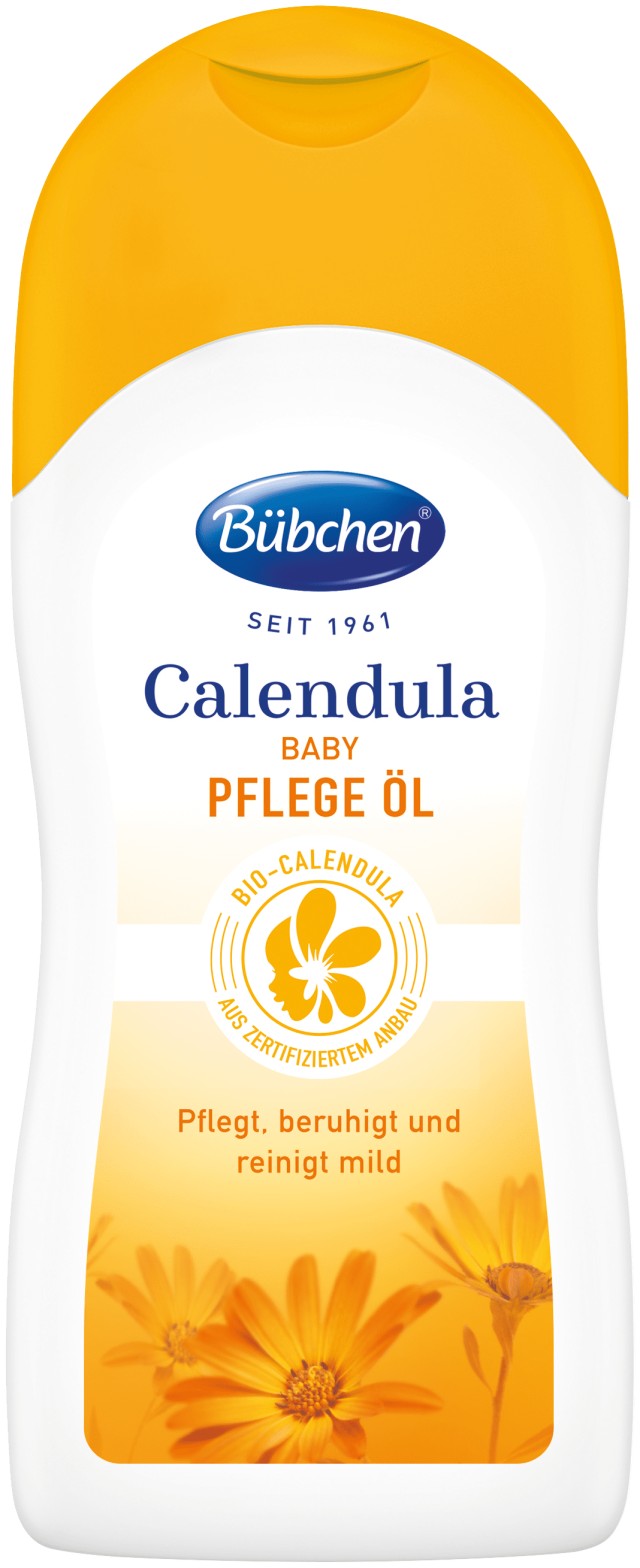 Bubchen Baby Calendula Λάδι Περιποίησης, Με Βιολογικό Εκχύλισμα Καλέντουλας 200ml