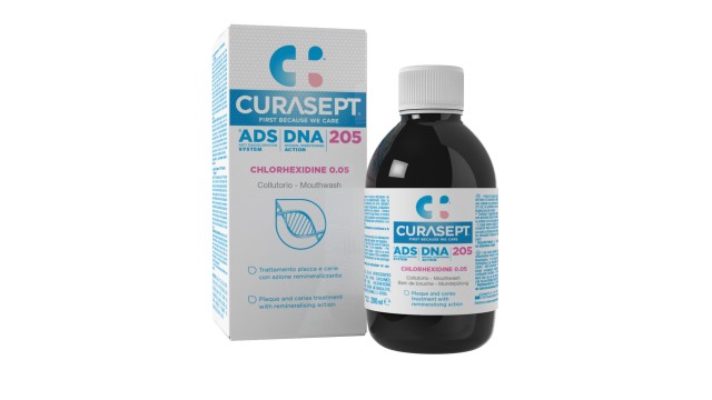 Curasept ADS DNA 205 Στοματικό Διάλυμα με Χλωρεξιδίνη 0.05% 200ml