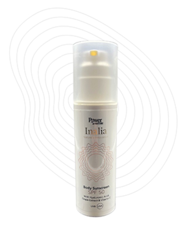Inalia Body Sunscreen SPF50 Αντηλιακή Κρέμα Σώματος 150ml 