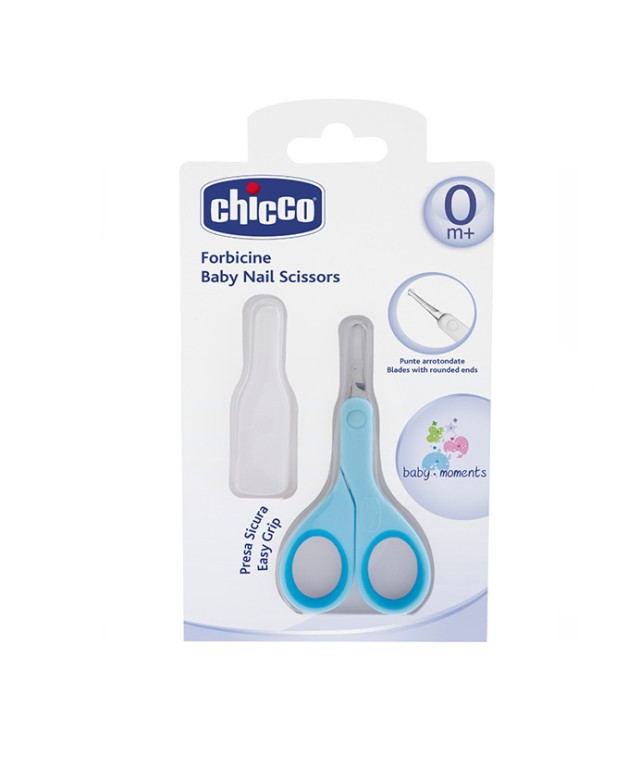Chicco Ψαλιδάκι Ασφαλείας με Θήκη Σιέλ