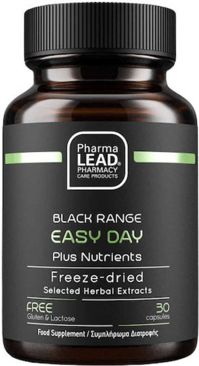 Pharmalead Black Range Easy Day Plus Ειδικό Συμπλήρωμα Διατροφής με Μαγνήσιο 30 κάψουλες
