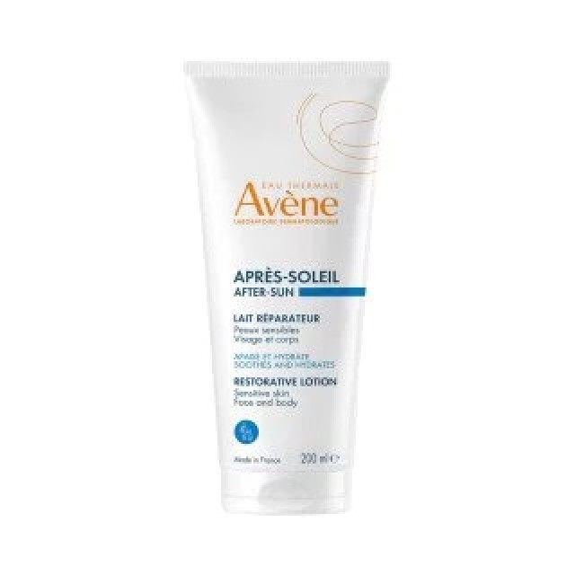 Avene Apres-Soleil After Sun Repair Lotion, Επανορθωτικό Γαλάκτωμα για Μετά τον Ήλιο, Πρόσωπο Σώμα 200ml