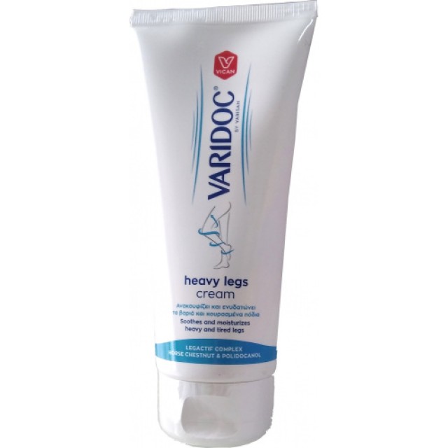Vican Varidoc Heavy Legs Cream, Ανακουφίζει & Ενυδατώνει τα Βαριά & Κουρασμένα Πόδια 150ml