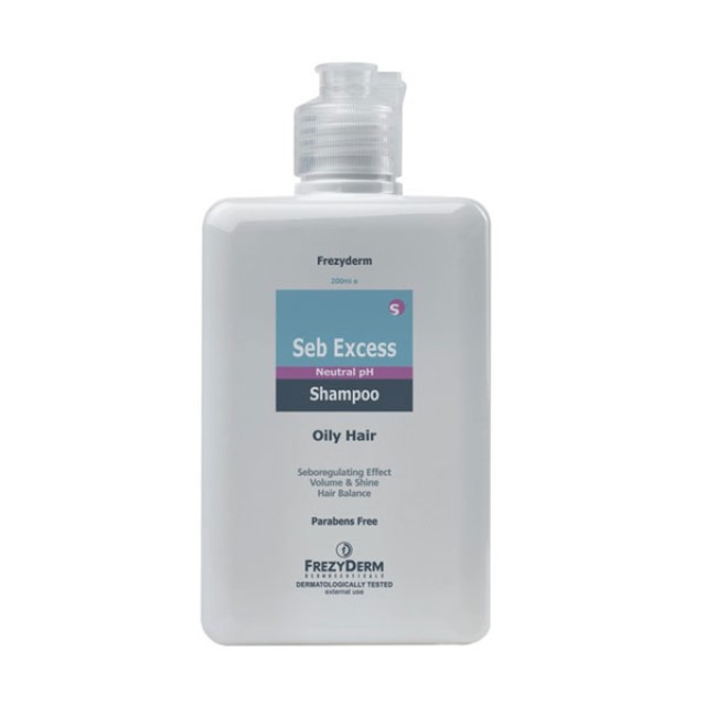 Frezyderm Seb Excess Shampoo 200ml Σαμπουάν Κατά της Λιπαρότητας