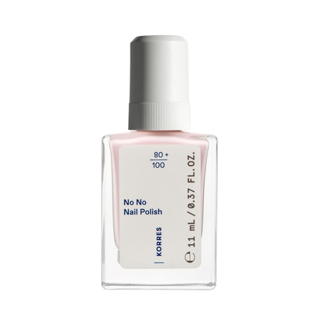Korres No No Sheer Βερνίκι Νυχιών Μακράς Διαρκείας 17 Creamy Pink 11ml