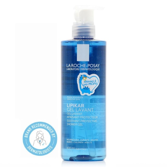 La Roche Posay Lipikar Gel Lavant, Απαλός Καθαρισμός Προσώπου & Σώματος, Βρέφη, Παιδιά, Ενήλικες 400ml
