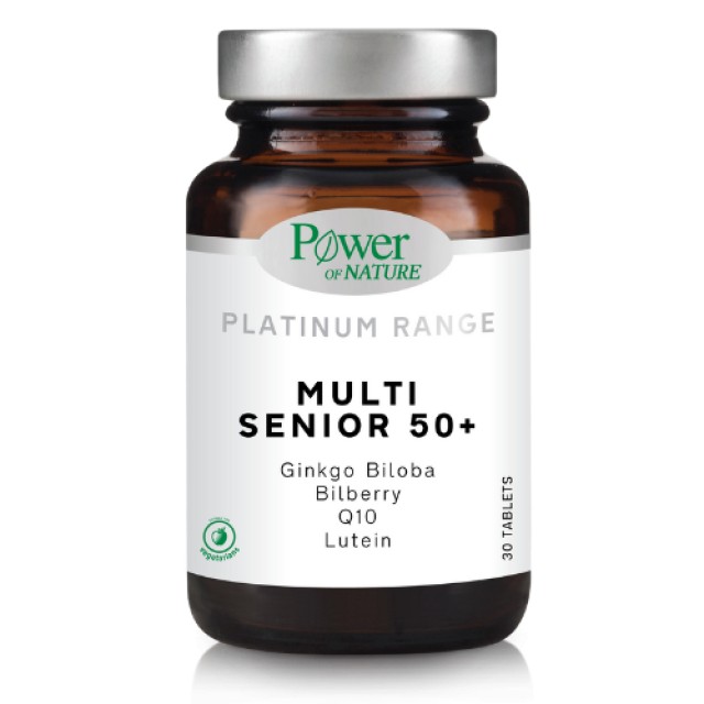 Power of Nature Platinum Range Multi Senior 50+ 30tabs