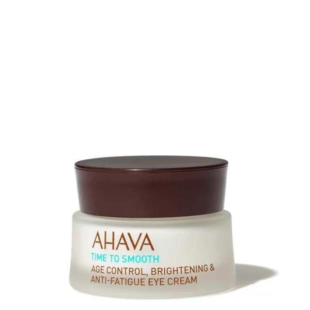 Ahava Time to Smooth Age Control Brightening & Anti-Fatigue Eye Cream, Κρέμα Ματιών για Μαύρους Κύκλους 15ml