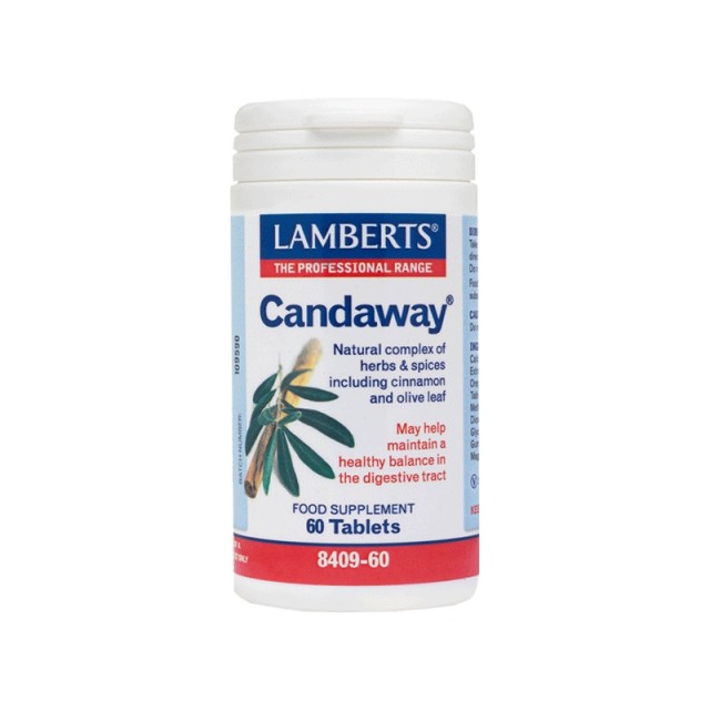 Lamberts Candaway, Σύμπλεγμα Βοτάνων και Μπαχαρικών Φυτικής Προελεύσεως 60 Tabs