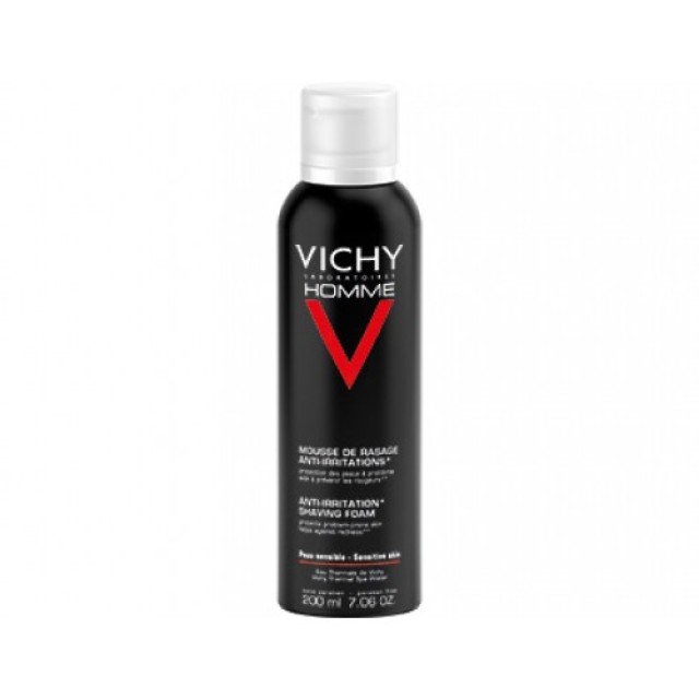 Vichy Homme Αφρός Ξυρίσματος Κατά των Ερεθισμών 200ml