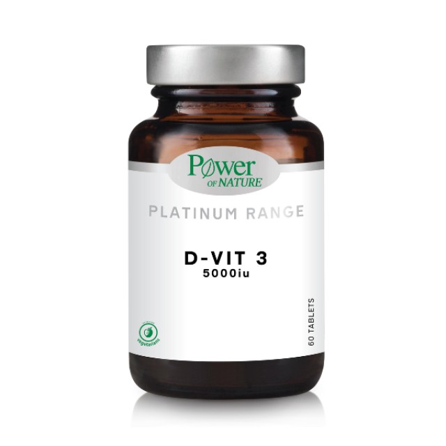 Power of Nature Platinum Range D-vit3 5000iu 60tabs