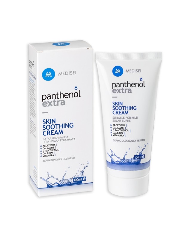 Panthenol Extra Skin Soothing Cream, Καταπραϋντική Κρέμα, Κατάλληλη για Ήπια Ηλιακά Εγκαύματα 100ml