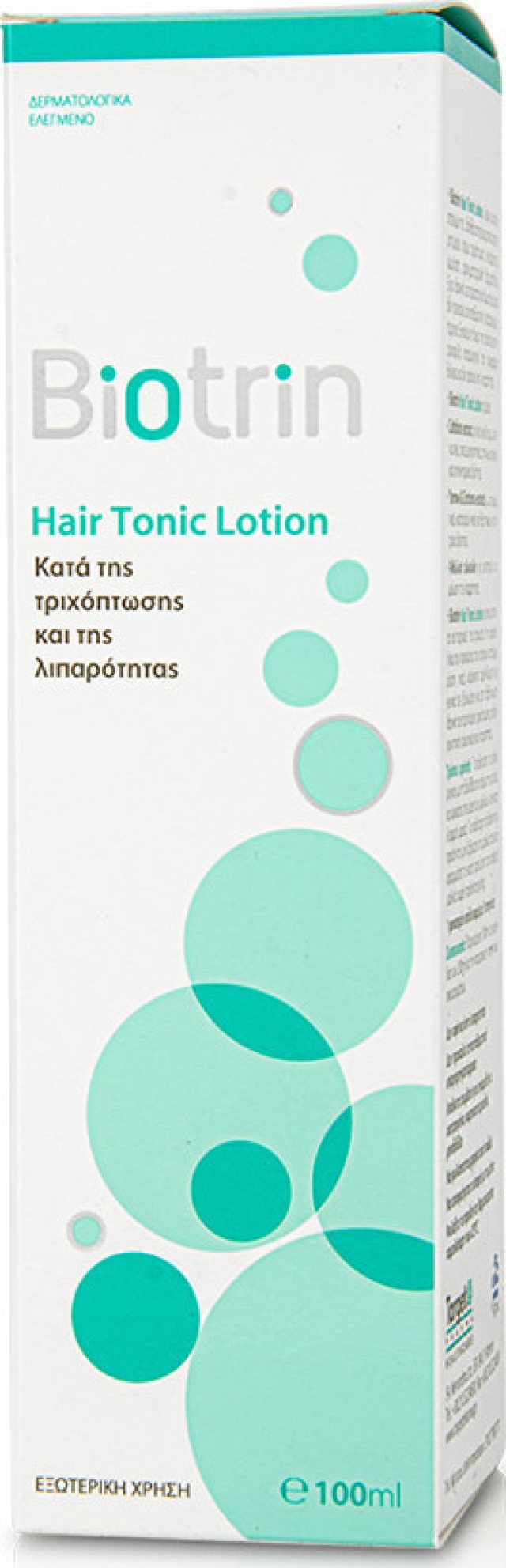 Biotrin Hair Tonic Lotion, Λοσιόν κατά της Τριχόπτωσης 100ml