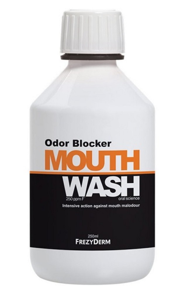 Frezyderm Mouthwash Odor Blocker, Στοματικό Διάλυμα Κατά της Δυσάρεστης Αναπνοής 250ml