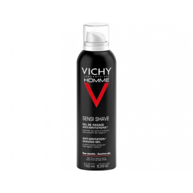 Vichy Homme Gel, Τζελ Ξυρίσματος Κατά των Ερεθισμών 150ml