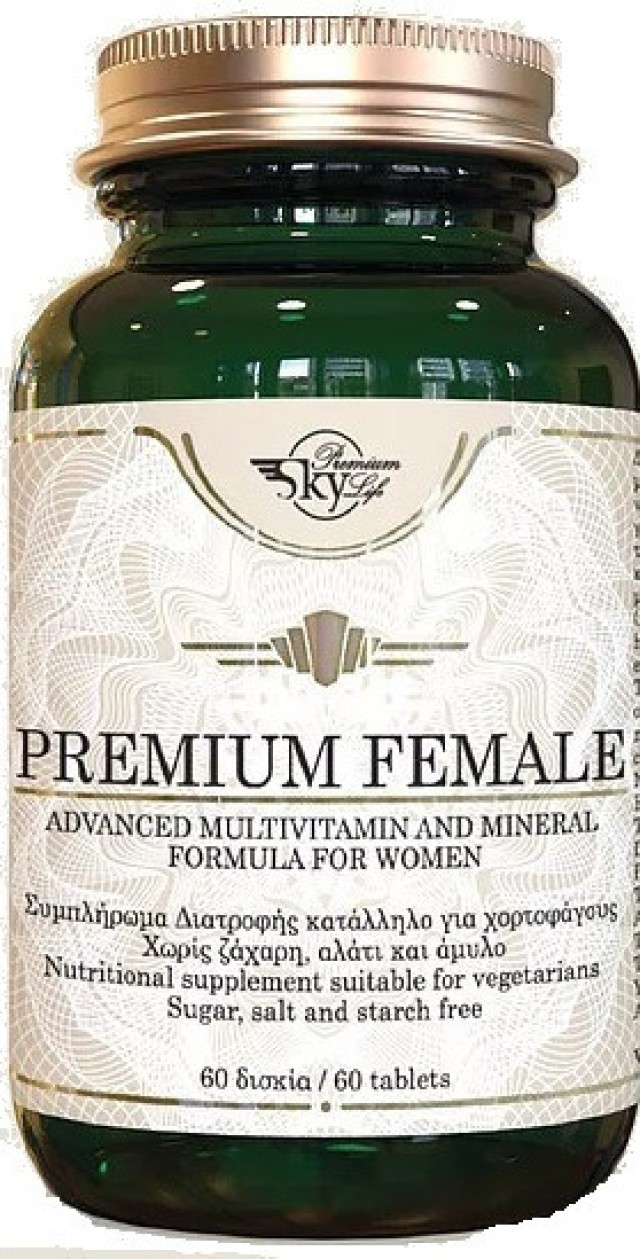 Sky Premium FeMale Πολυβιταμίνη με Μέταλλα για Γυναίκες 60Tabs