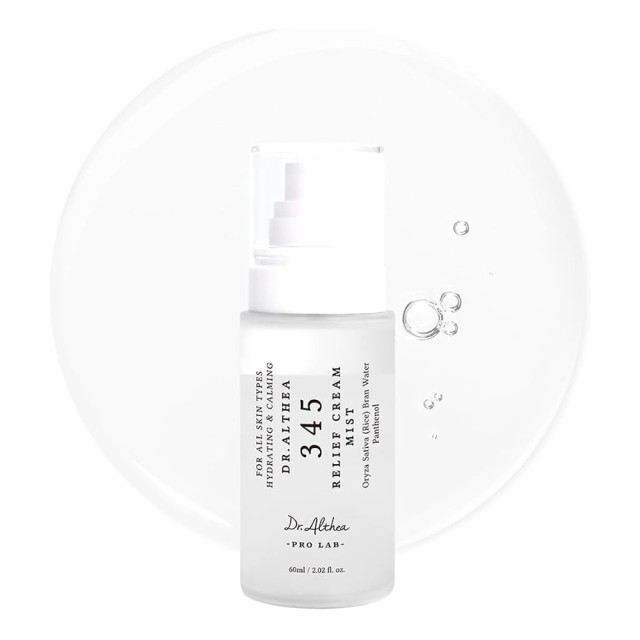 Dr. Althea 345 Relief Cream Mist Καταπραϋντικό Mist για Ενυδάτωση & Ενίσχυση του Επιδερμικού Φραγμού 60ml