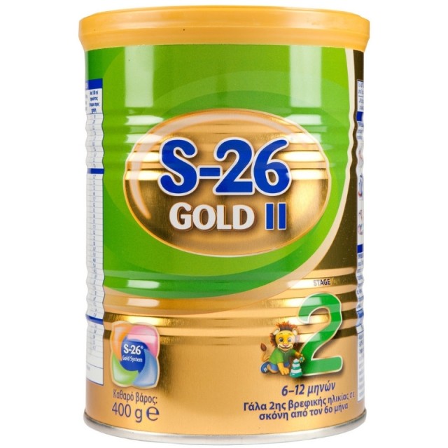 S-26 Gold 2 Γάλα Βρεφικής Ηλικίας σε Σκόνη, 6-12 Μηνών 400gr