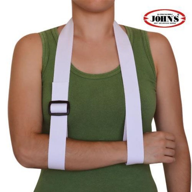 Johns 12590 Arm Sling, Αορτήρας, Χρώμα Λευκό