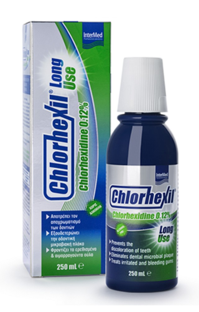 Intermed Chlorhexil 0.12% Mw Long Use, Στοματικό Διάλυμα 250ml
