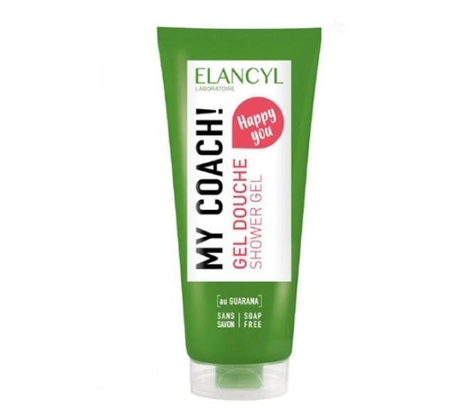 Elancyl My Coach Gel Douche Shower Gel,Αφρόλουτρο για Τόνωση & Σφριγηλό Δέρμα 200ml