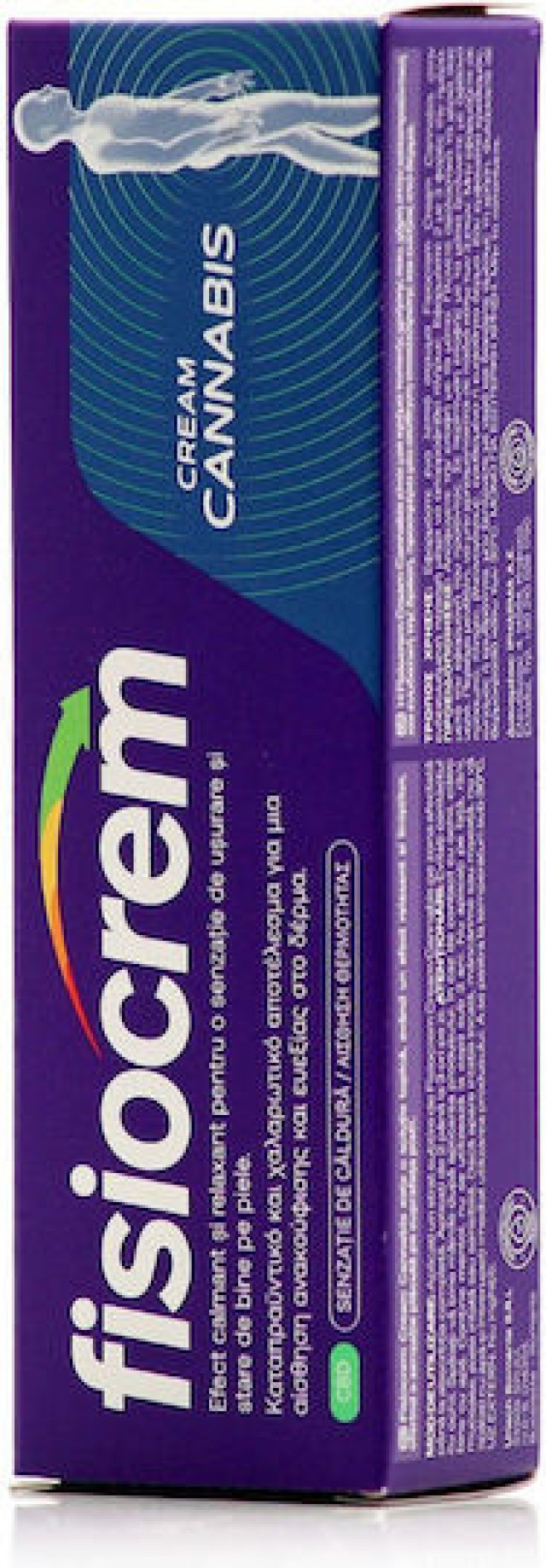 Fisiocrem Cream Cannabis Καταπραϋντική Κρέμα Τοπικής Εφαρμογής με Έλαιο Κάνναβης 200ml