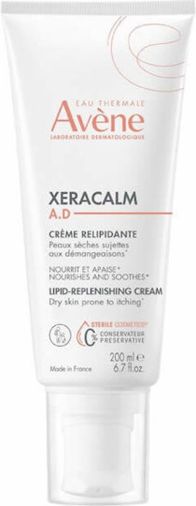 Avene Xeracalm A.D. Κρέμα για Ανάπλαση των Λιπιδίων για Πρόσωπο & Σώμα 200ml