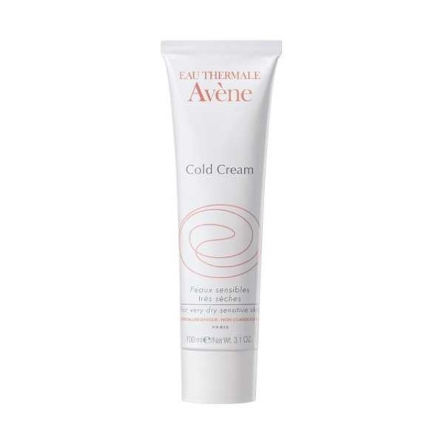 Avene Cold Cream Πλούσια Ενυδατική Κρέμα Για Ξηρό/Πολύ Ξηρό Ευαίσθητο Δέρμα 100ml
