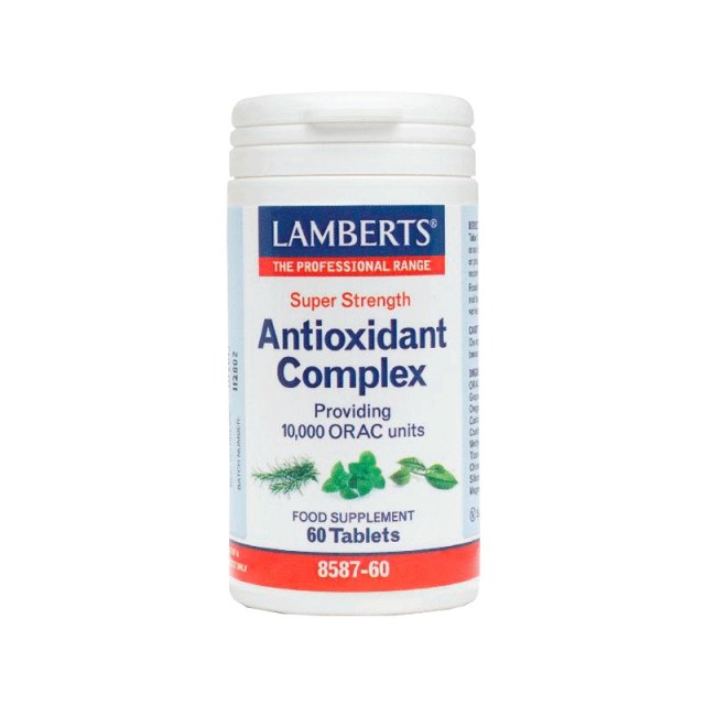 Lamberts Antioxidant Complex, Παρέχει 10.000 Μονάδες ORAC ανά Ταμπλέτα 60 Tabs