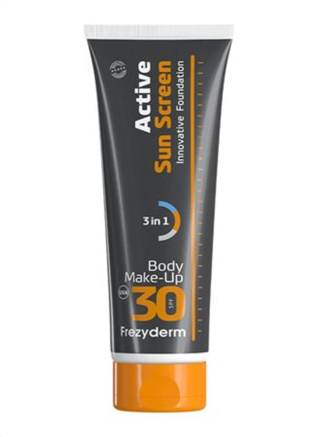 Frezyderm Active Sun Screen Body Make-Up SPF30 Αντηλιακό Make Up για το Σώμα 75ml