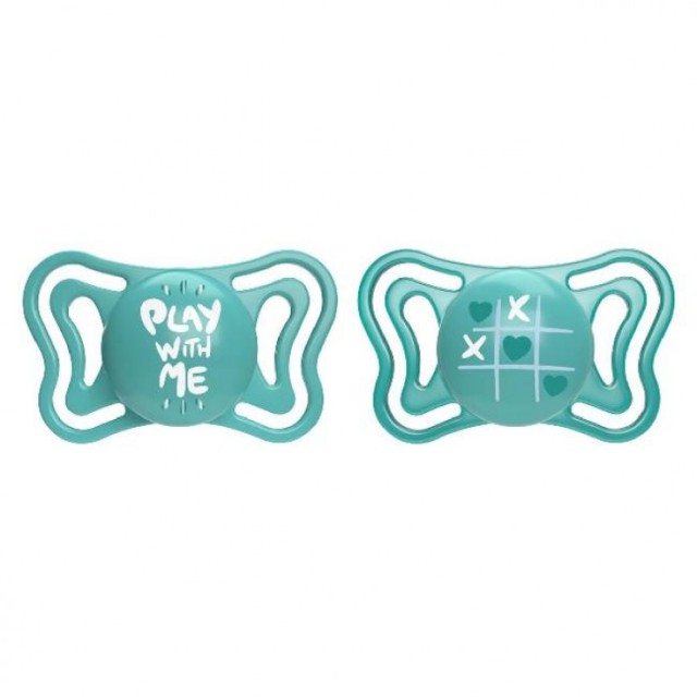 Chicco PhysioForma Light 16-36m Πιπίλες Σιλικόνης, Χρώμα Γαλάζιο 2 Τεμάχια
