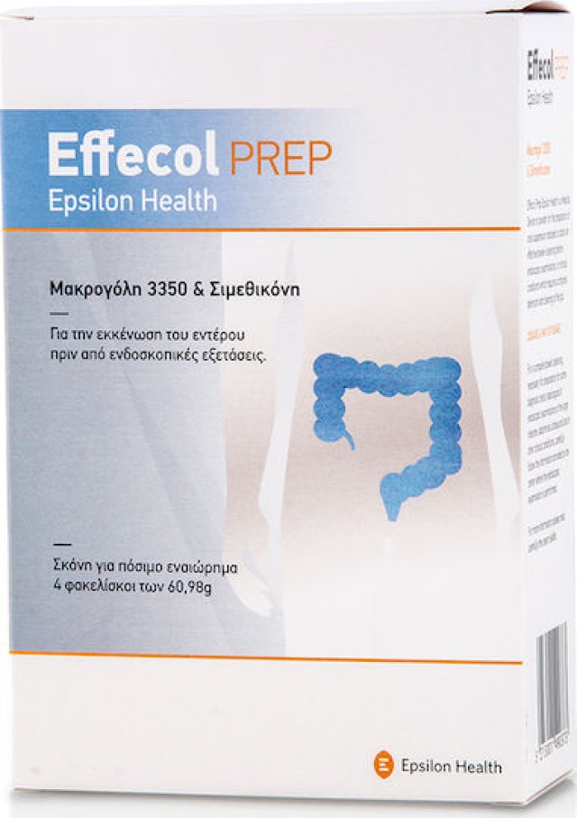 Epsilon Health Effecol Prep 4 φακελίσκοι των 60,98gr