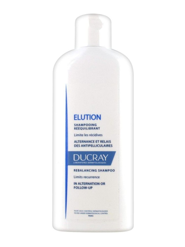 Ducray Elution Shampoo 200ml Σαμπουάν για Κανονικά/Εύθραυστα Μαλλιά,Μειώνει την Υποτροπής της Πιτυρίδας