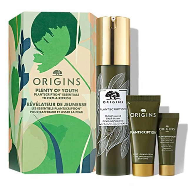 Origins Promo Plenty Of Youth Plantscription Ορός Αντιγήρανσης 30ml & Συσφικτική Κρέμα Προσώπου 15ml & Κρέμα Ματιών 5ml