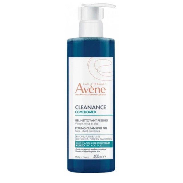 Eau Thermale Avène Cleanance Comedomed Gel Καθαρισμού Προσώπου για Ακνεϊκές Επιδερμίδες 400ml