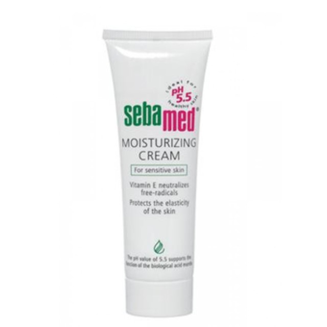 Sebamed Moisturizing Cream Ενυδατική Κρέμα Προσώπου για Όλους τους Τύπους Επιδερμίδας 50ml 
