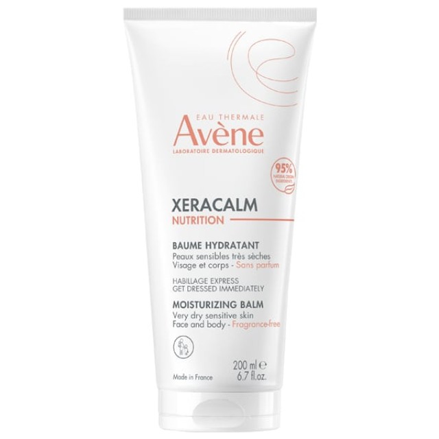 Avene Xeracalm Nutrition Moisturizing Balm Ενυδατικό Βάλσαμο Για το Ευαίσθητο Πολύ Ξηρό Δέρμα 200ml