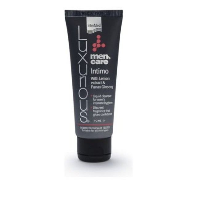 Intermed Luxurious Mens Care Intimo, Καθαριστικό της Προσωπικής Αντρικής Υγιεινής 75ml